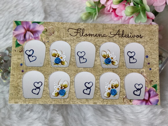 Adesivos, Unhas Naturais.