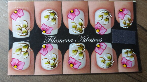 Adesivos,unhas Naturais, Unhas Inteiras