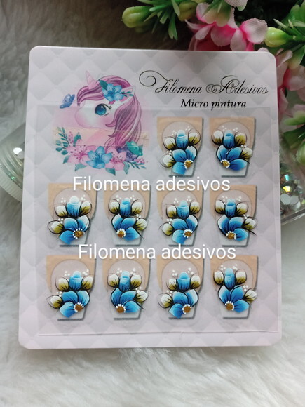 Adesivos,unhas Naturais.