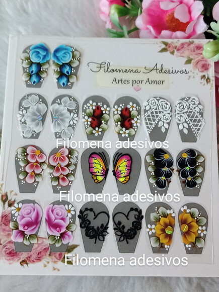 Cartelao One Struke/ Unhas
