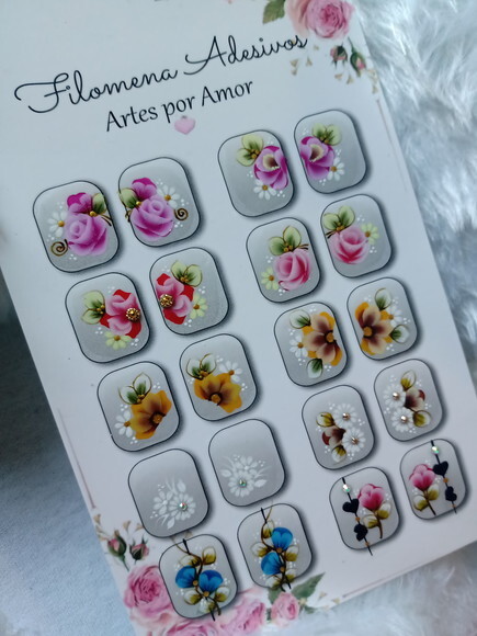carteloes linha luxo/ unhas