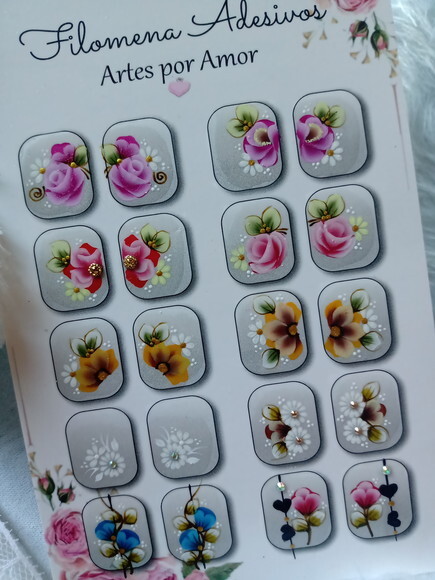 carteloes linha luxo/ unhas