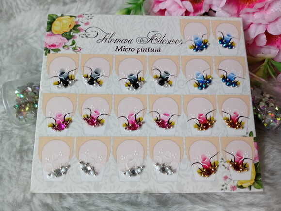 Coleção Delicadas / Unhas P e m