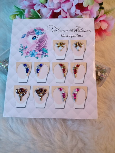 Jóias para Unhas, 5 Pares.