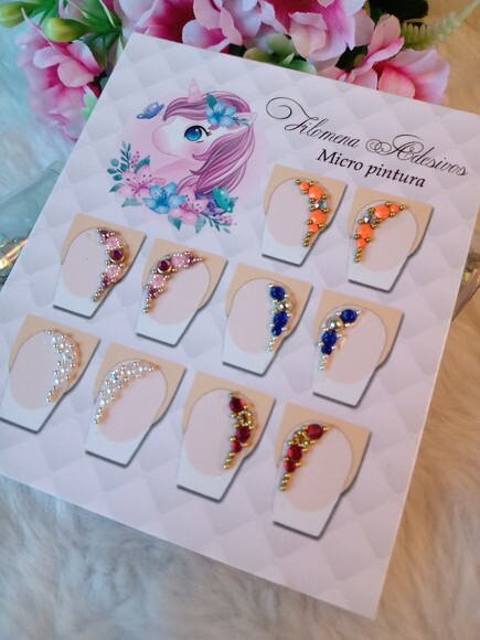 Jóias para Unhas, 5 Pares.