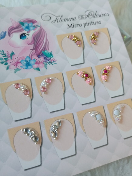 Jóias para Unhas. 5 Pares