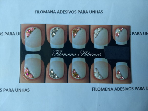 Jóias para Unhas. 5 Pares