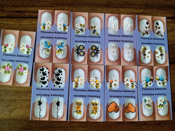 Kit com 25 Casadinhas, Unhas Naturais