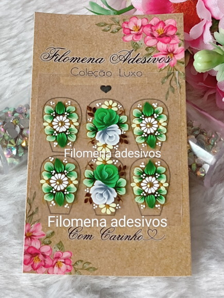 Linha Luxo , Artesanal, Unhas