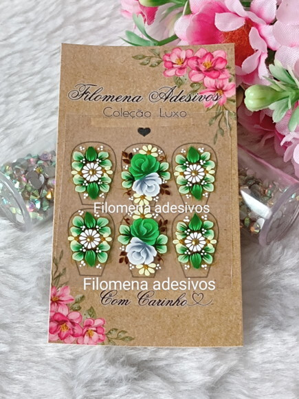 Linha Luxo , Artesanal, Unhas