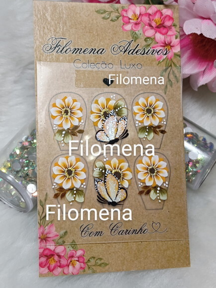 Linha Luxo , Artesanal, Unhas