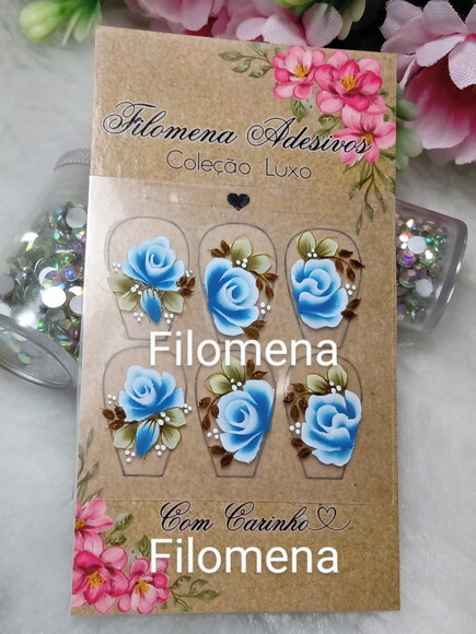 Linha Luxo , Artesanal, Unhas