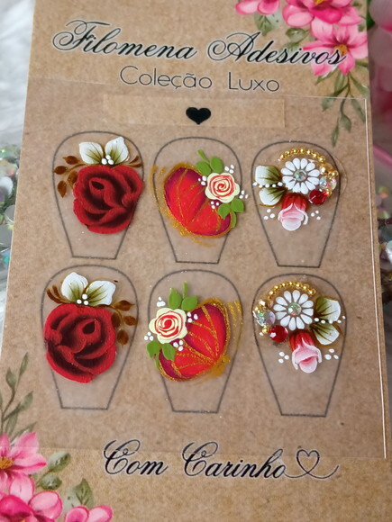 Linha Luxo , Artesanal, Unhas