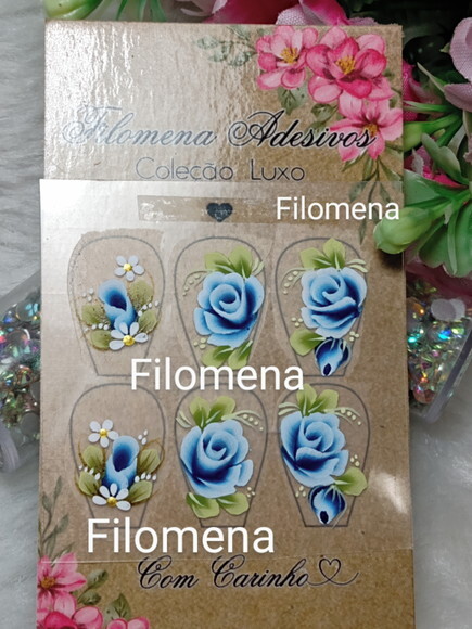 LINHA LUXO , ARTESANAL, unhas