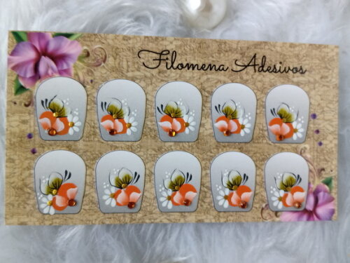 Adesivos ,unhas Naturais.