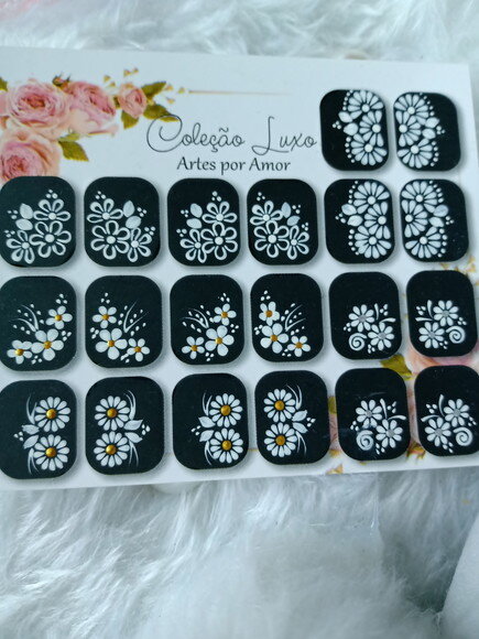 Adesivos Artesanais/ unhas medias