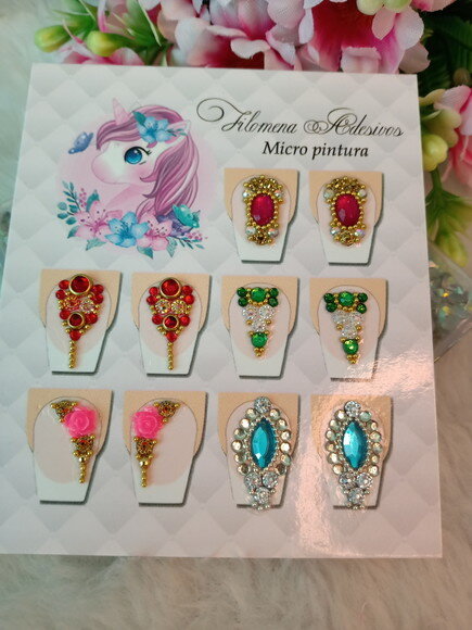 Adesivos de Jóias para Unhas , Joias