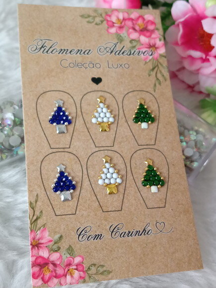 Adesivos de Jóias para Unhas , Joias