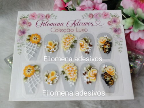 Adesivos de Luxo, Unhas