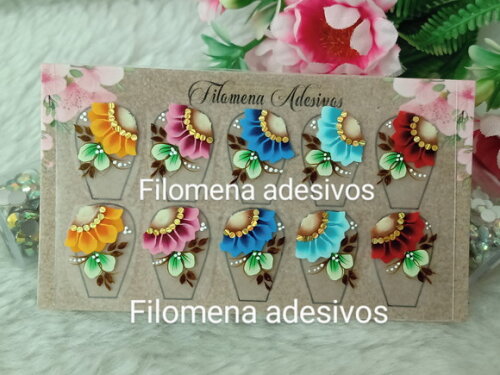 Adesivos de Luxo, Unhas.