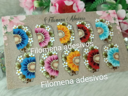 Adesivos de Luxo, Unhas.