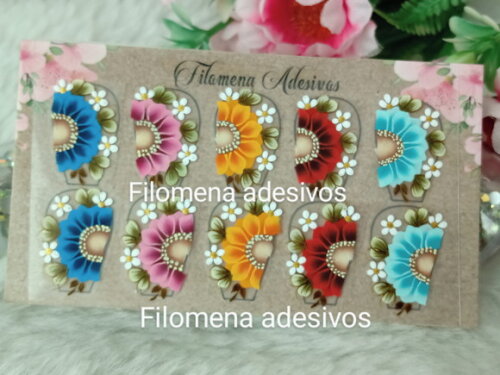 Adesivos de Luxo, Unhas.