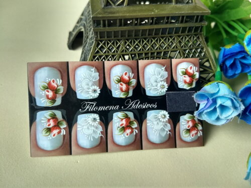 Adesivos de unhas, Artesanais
