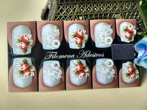 Adesivos de unhas, Artesanais
