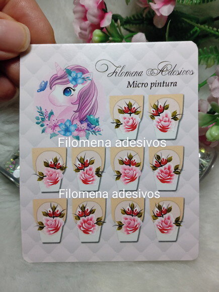 Adesivos de unhas, Artesanais