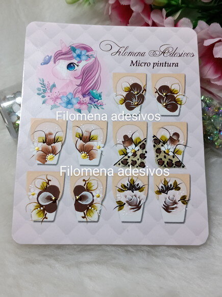 Adesivos de unhas, Artesanais