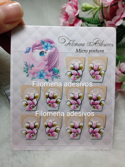 Adesivos de unhas, Artesanais