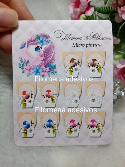 Adesivos de unhas, Artesanais
