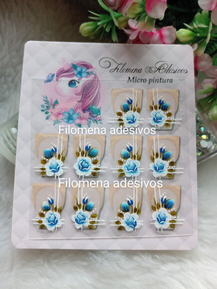 Adesivos de unhas, Artesanais