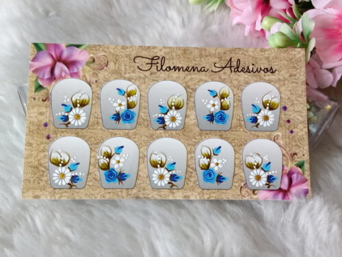 Adesivos para unhas M