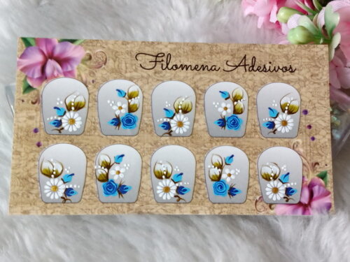 Adesivos para unhas M