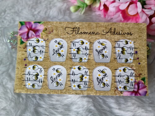 Adesivos para unhas M