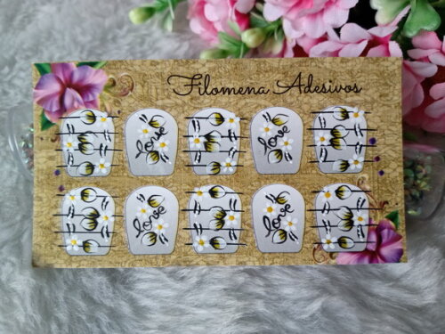Adesivos para unhas M