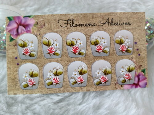 Adesivos para unhas M