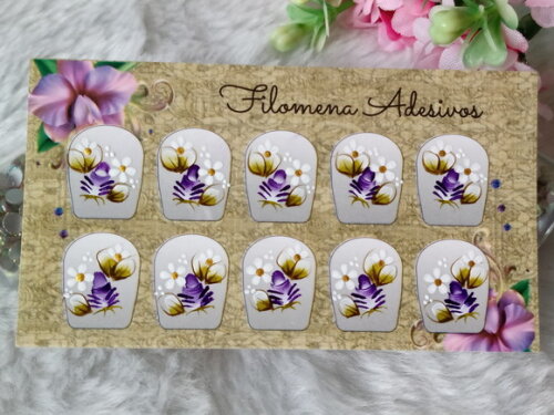 Adesivos para unhas M