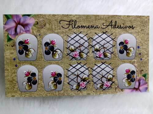 Adesivos para unhas M