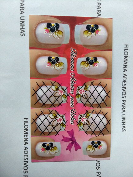 Adesivos para unhas M