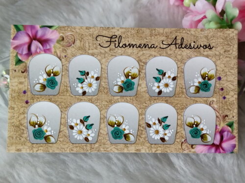 Adesivos para unhas M