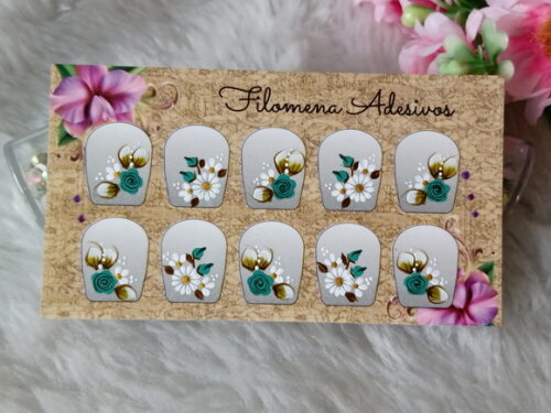Adesivos para unhas M