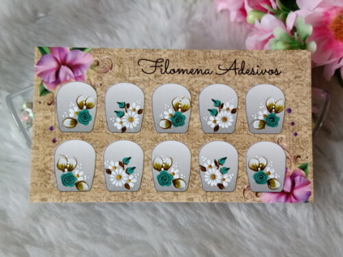 Adesivos para unhas M