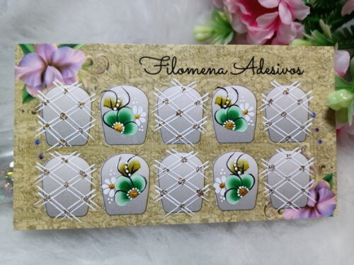 Adesivos para unhas M