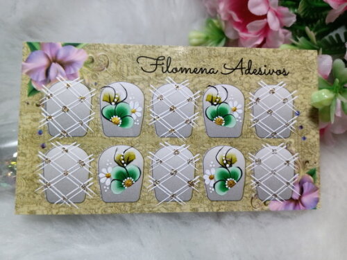 Adesivos para unhas M