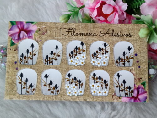 Adesivos para unhas M