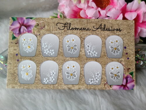Adesivos para unhas M