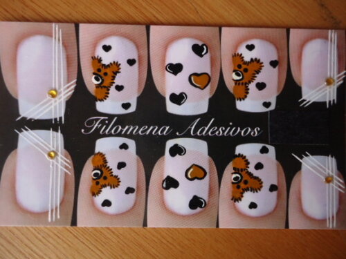 Adesivos para unhas M