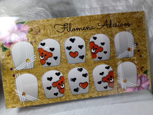 Adesivos para unhas M